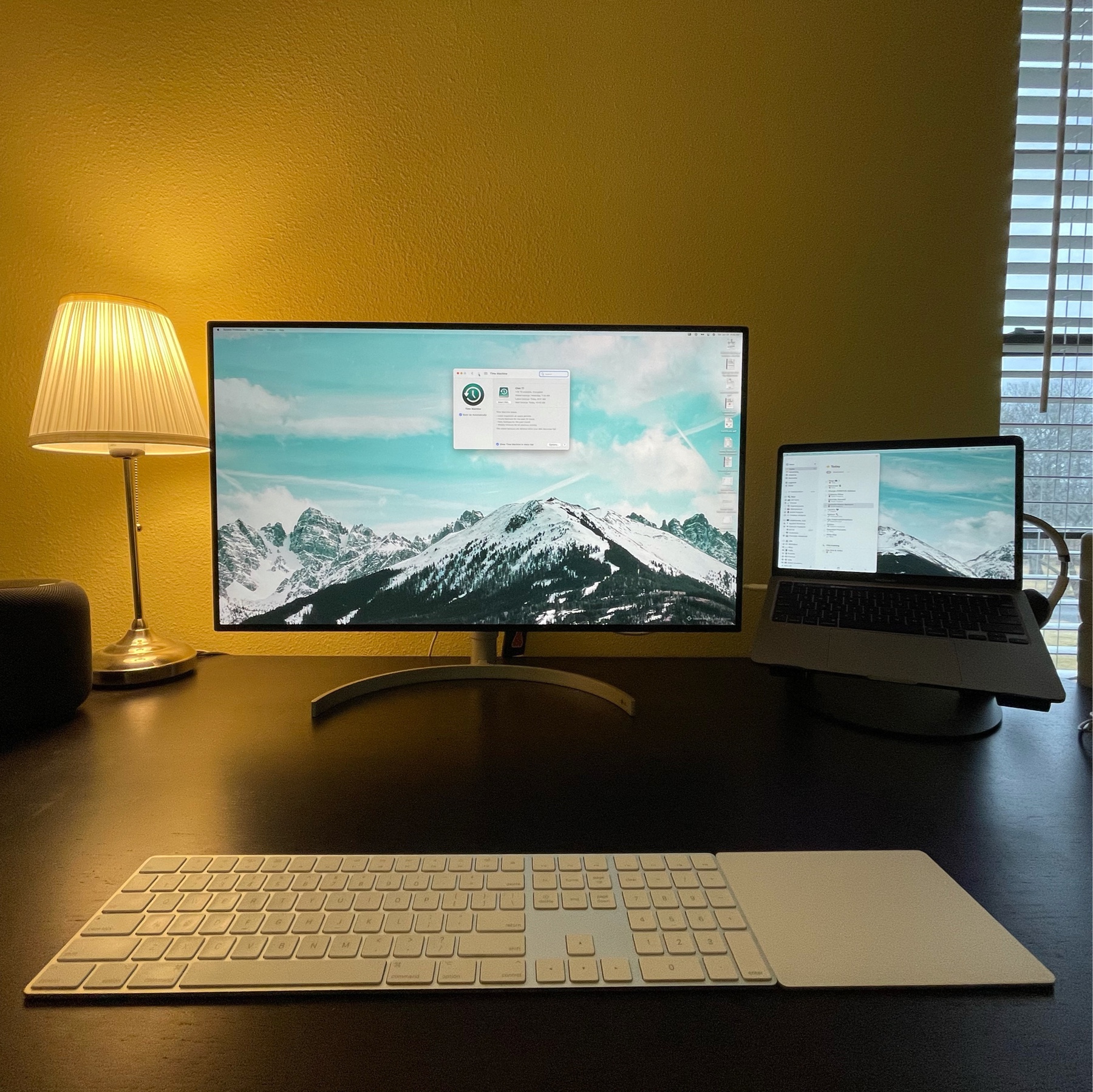 New desk setup