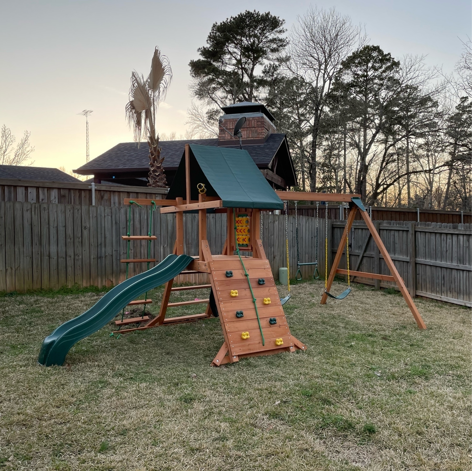 Assembled play structure