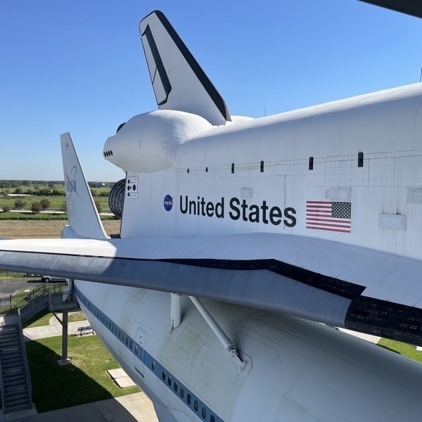 Body of Space Shuttle Independence
