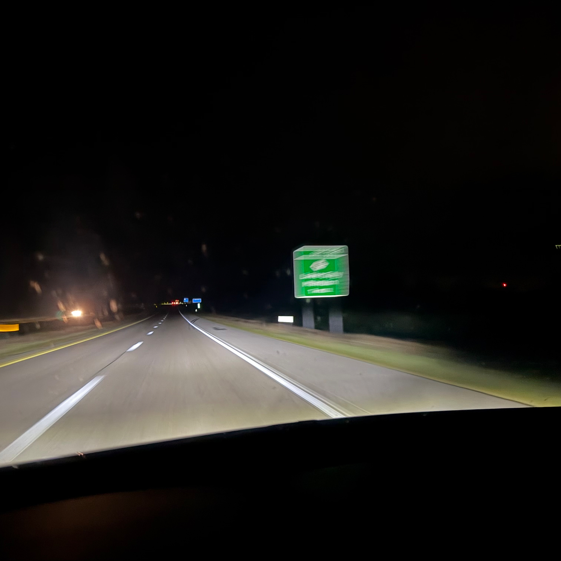 Late night drive.