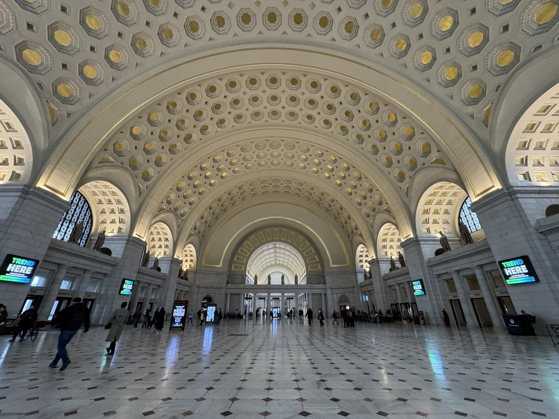 Grand Hall in Union Station Washington DC