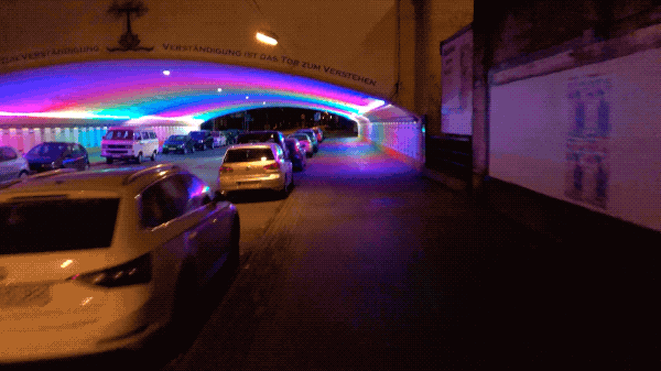 color tunnel