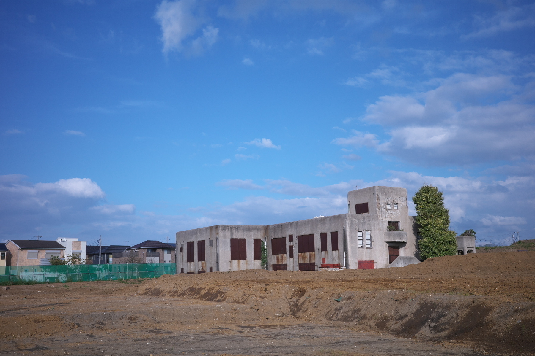 The ruins of Kemigawa Transmitting Station