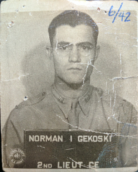 Grandpa as a 2nd Lt WWII