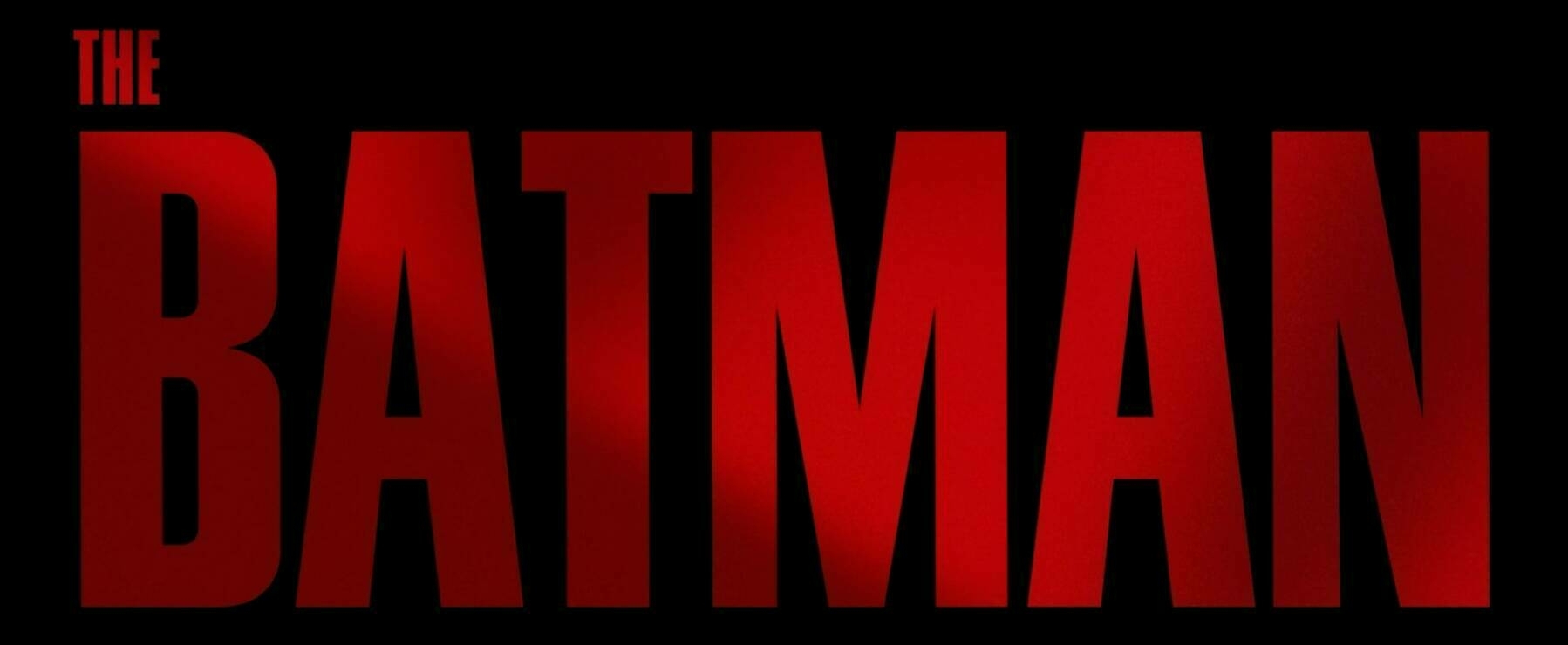 The main title card for the film, The Batman.