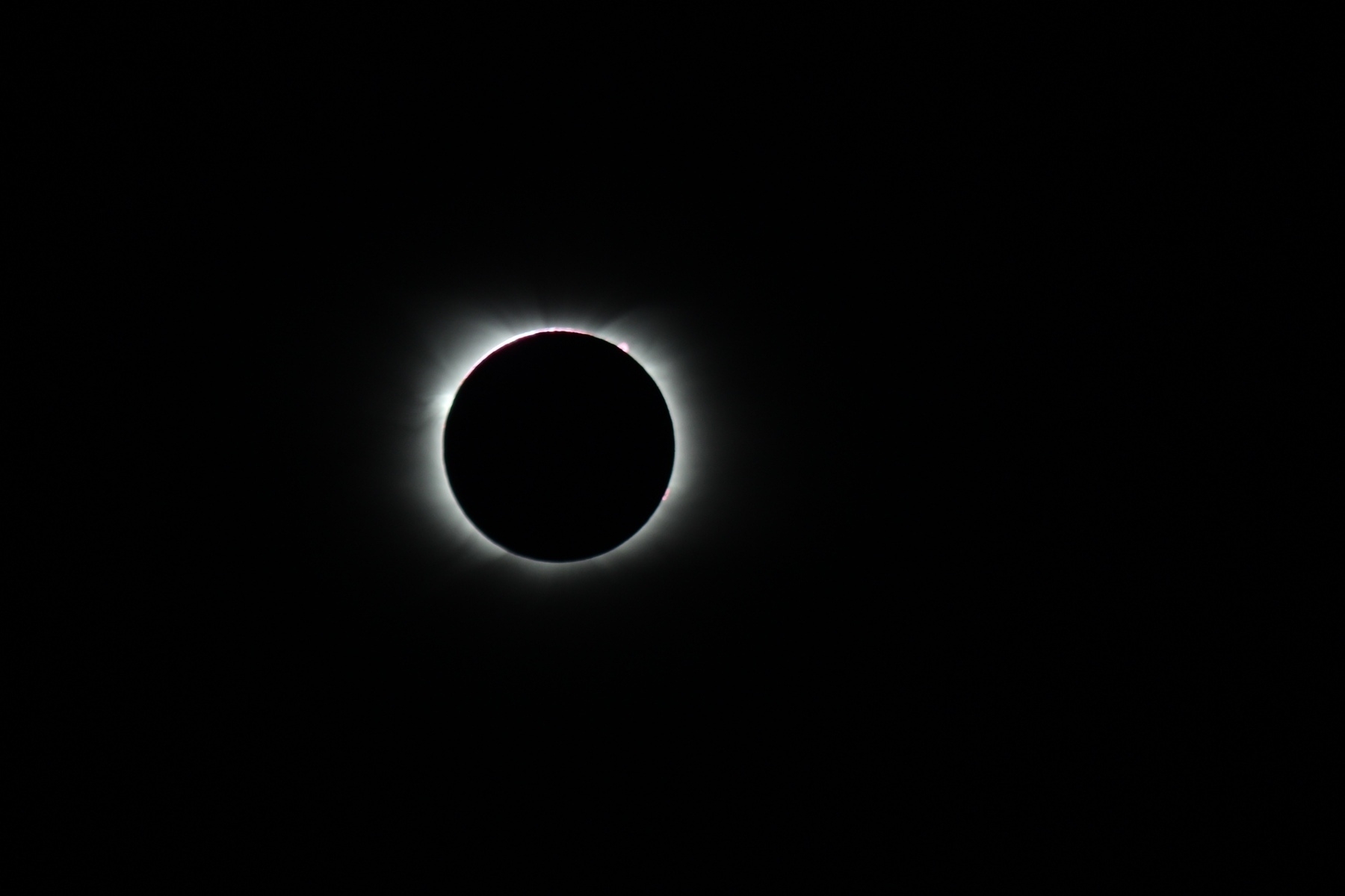 sun in eclipse totality
