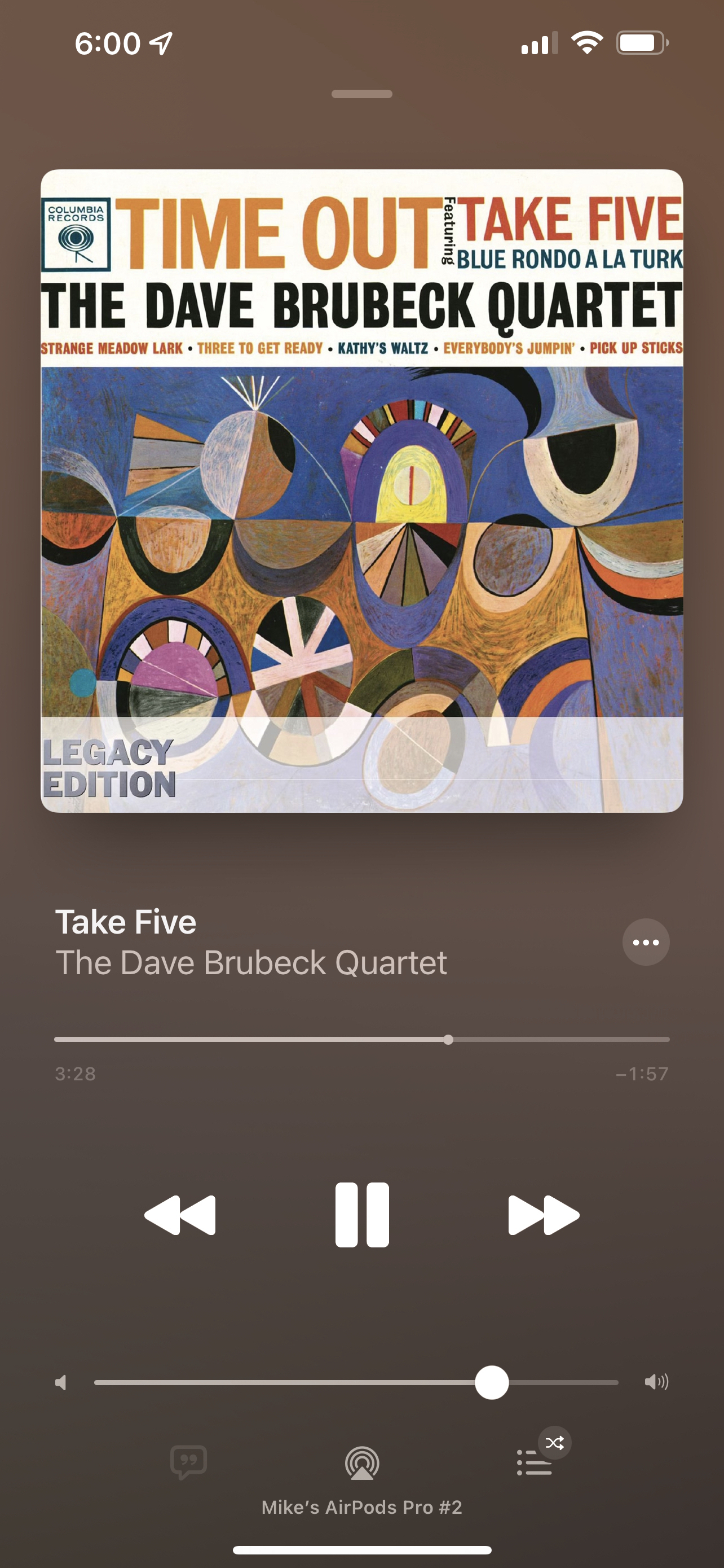 dave Brubeck take five