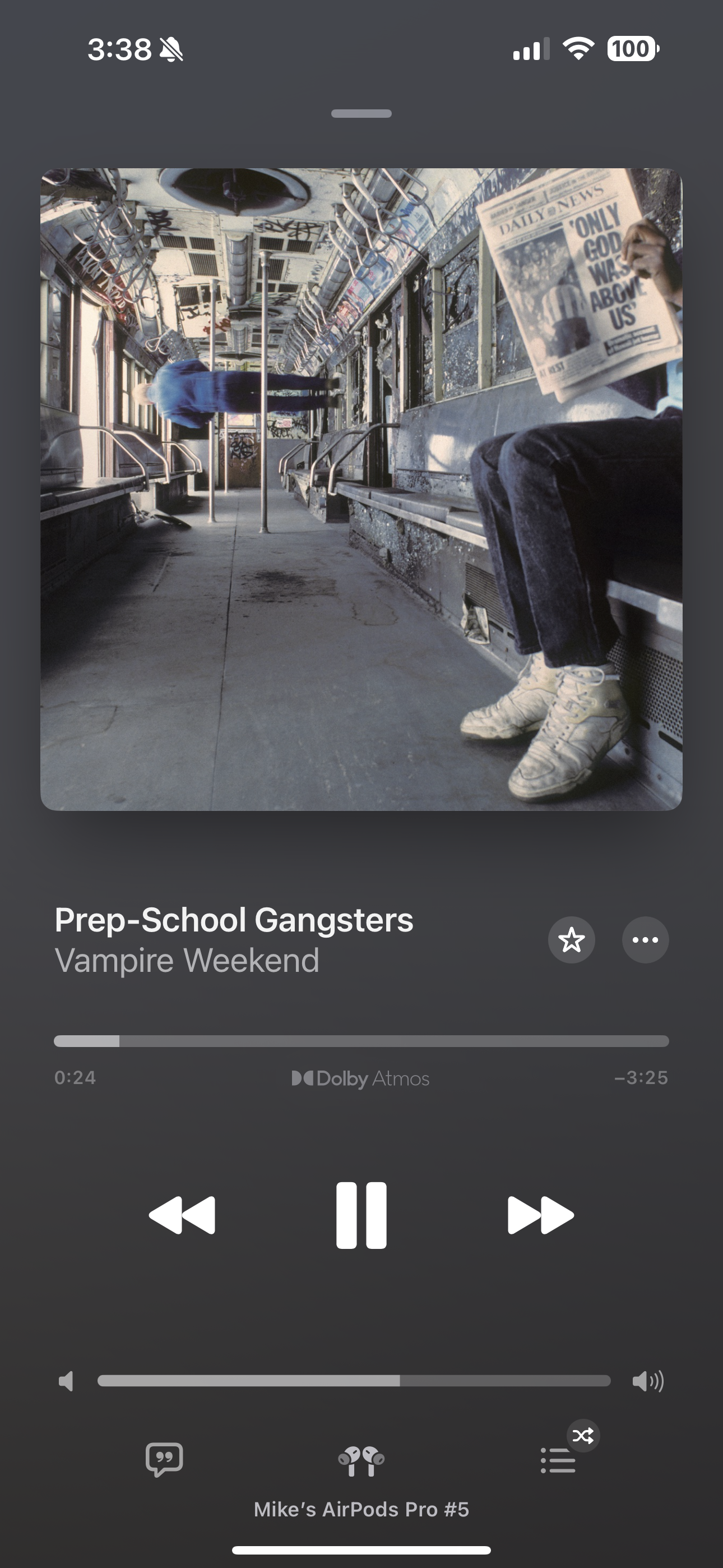 Vampire weekend album in Apple Music. 