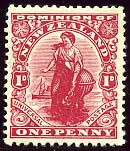 Zealandia stamp