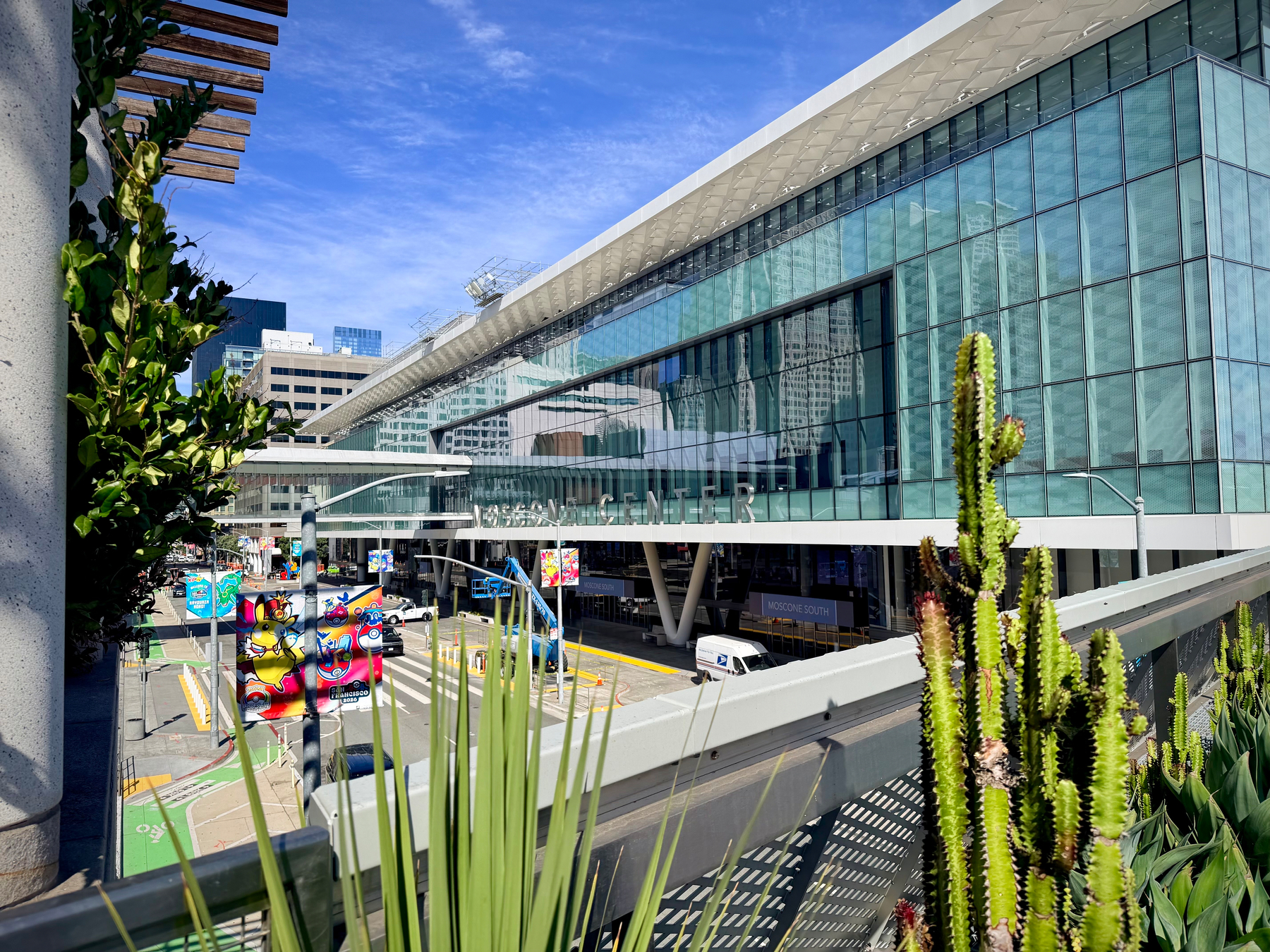 Picture of the outside of Moscone Center in San Francisco, California.