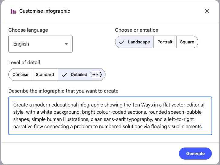 Auto-generated description: A modern educational infographic design setup is shown, featuring a flat vector editorial style with a white background, bright color-coded sections, and other detailed design elements.