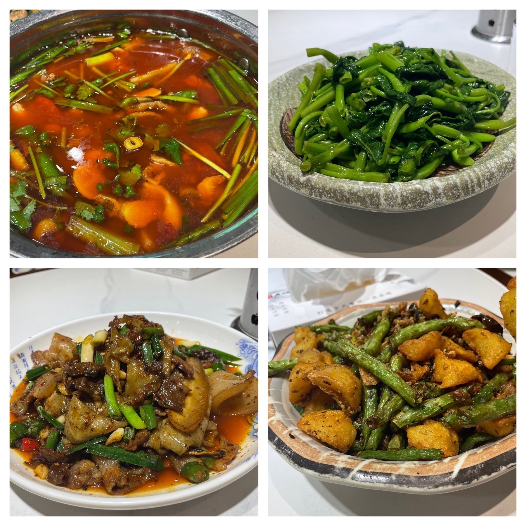 Chinese food dishes