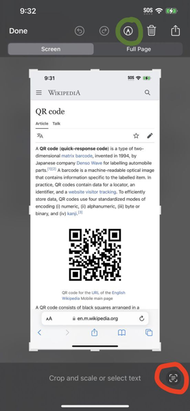 Editing a QR Code image