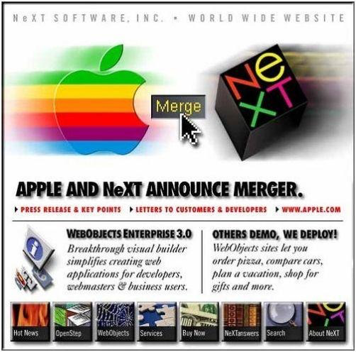 Apple Next Merger