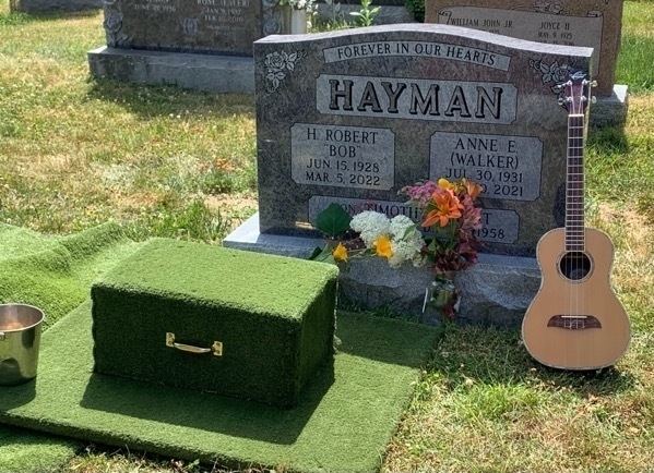 Mom and Dad's headstone