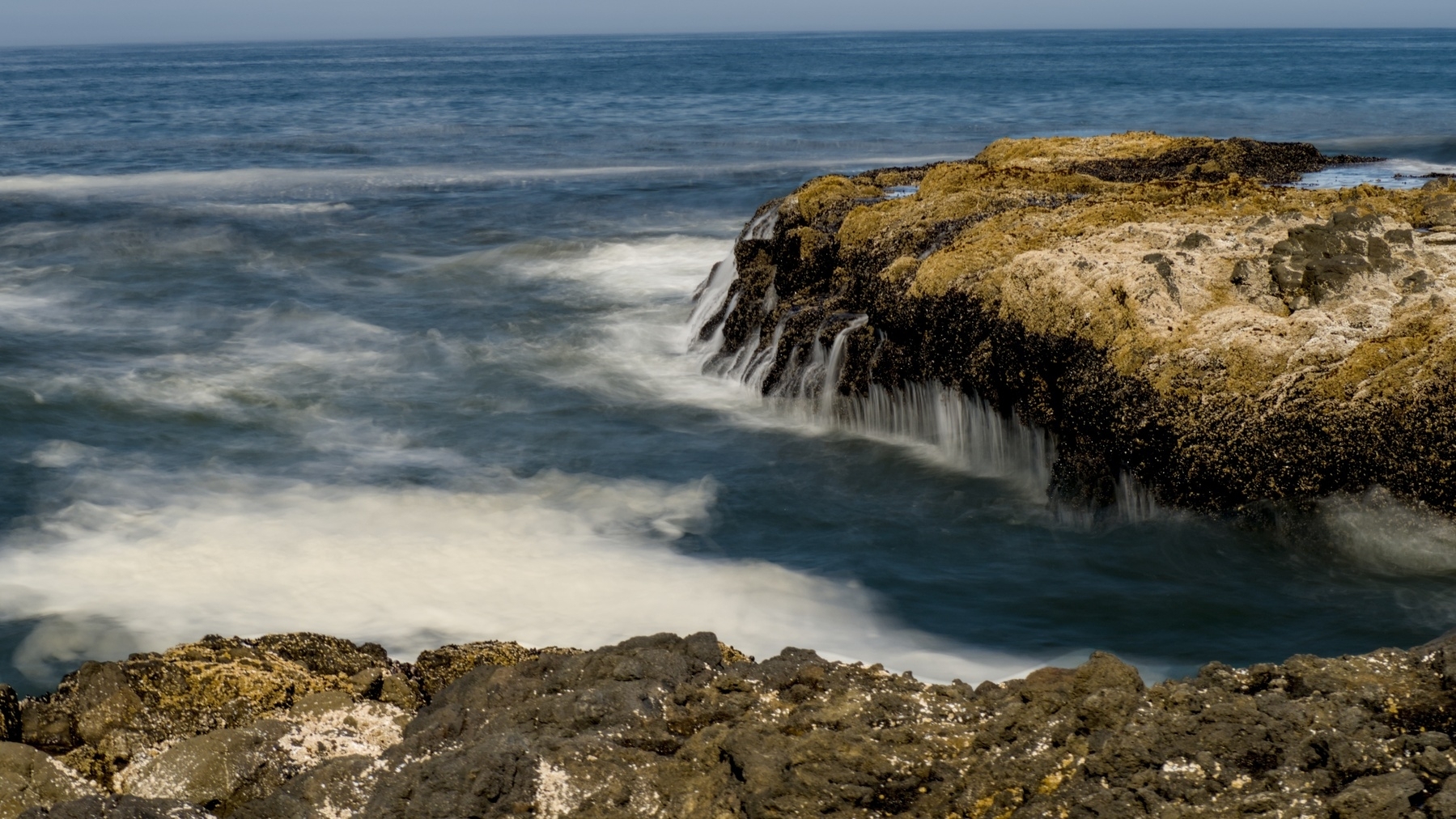 Rocks on the shore