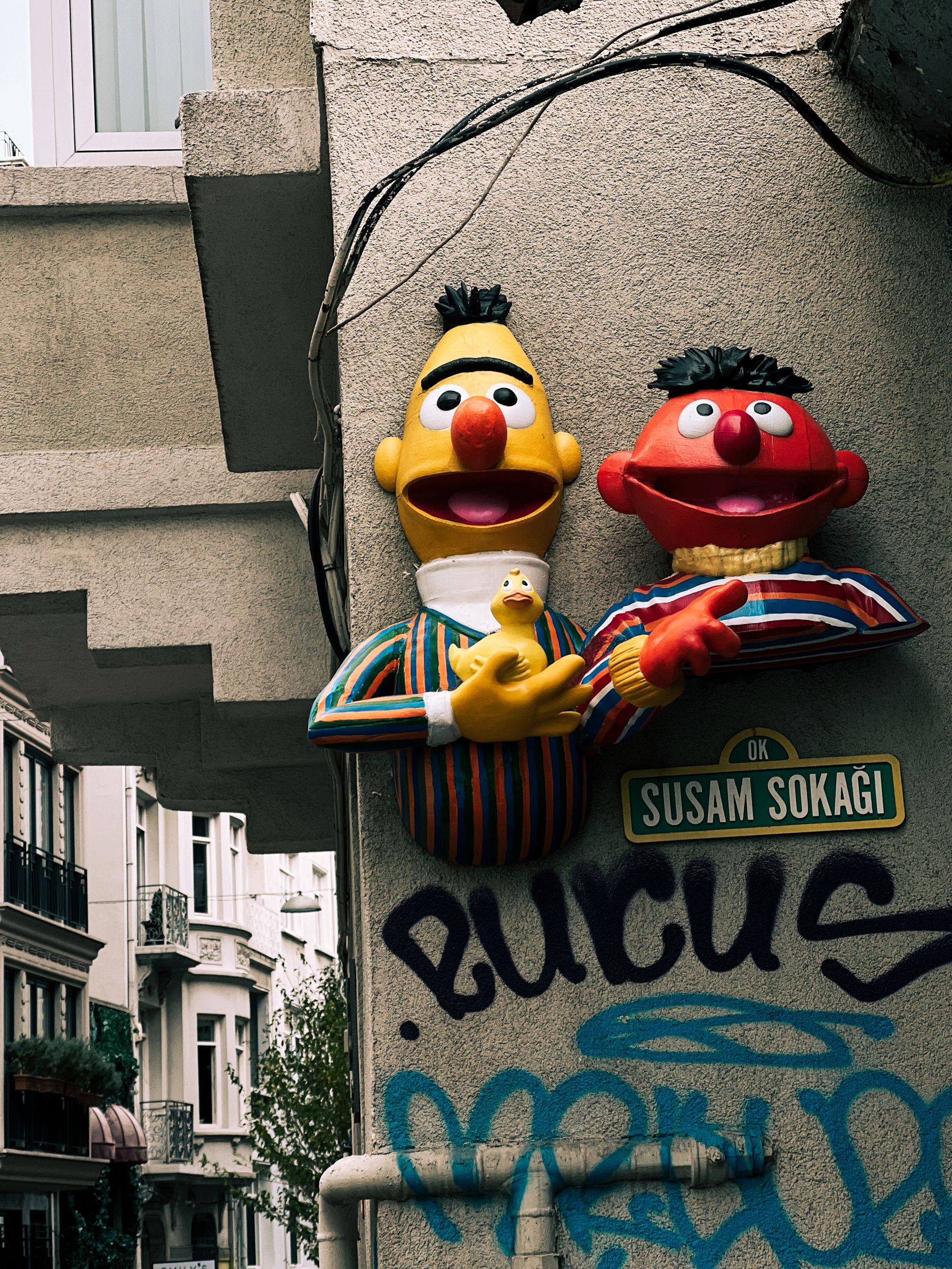 Bert and Ernie, from Sesame Street 
