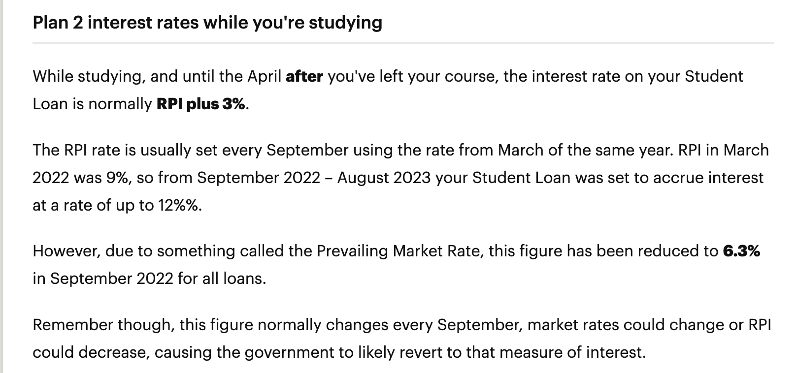 PrevailingMarketRate cap. From https://www.savethestudent.org/student-finance/student-loan-repayments.html#plan2