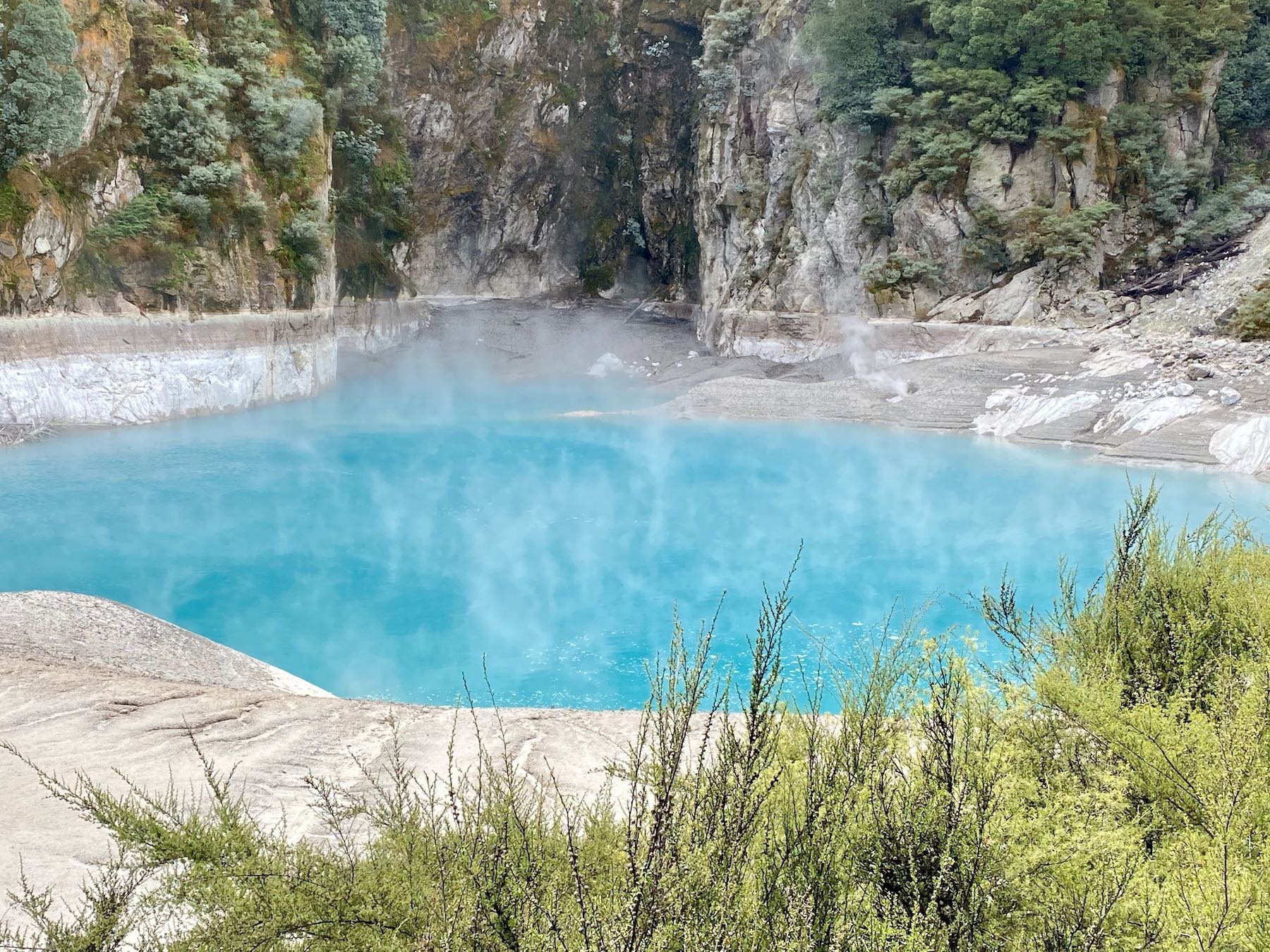 Inferno Crater Lake. 