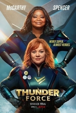 Thunder Force movie poster. 