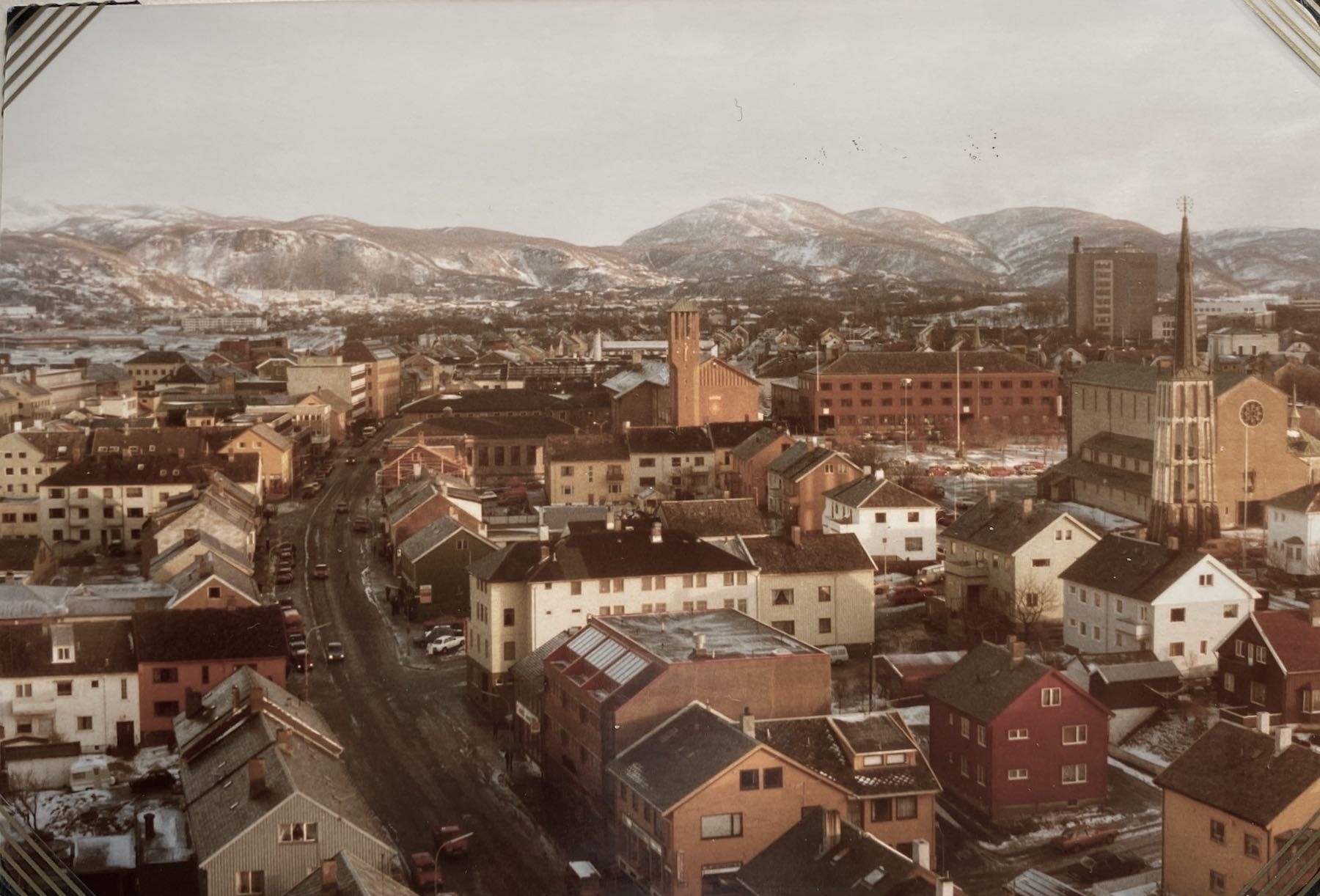 View across Bodø. 