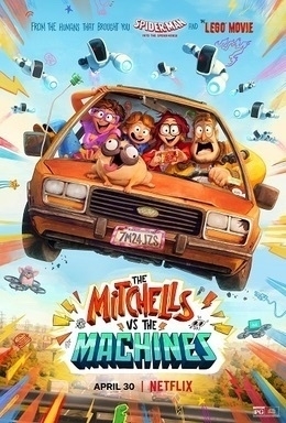 The Mitchells vs. the Machines movie poster. 