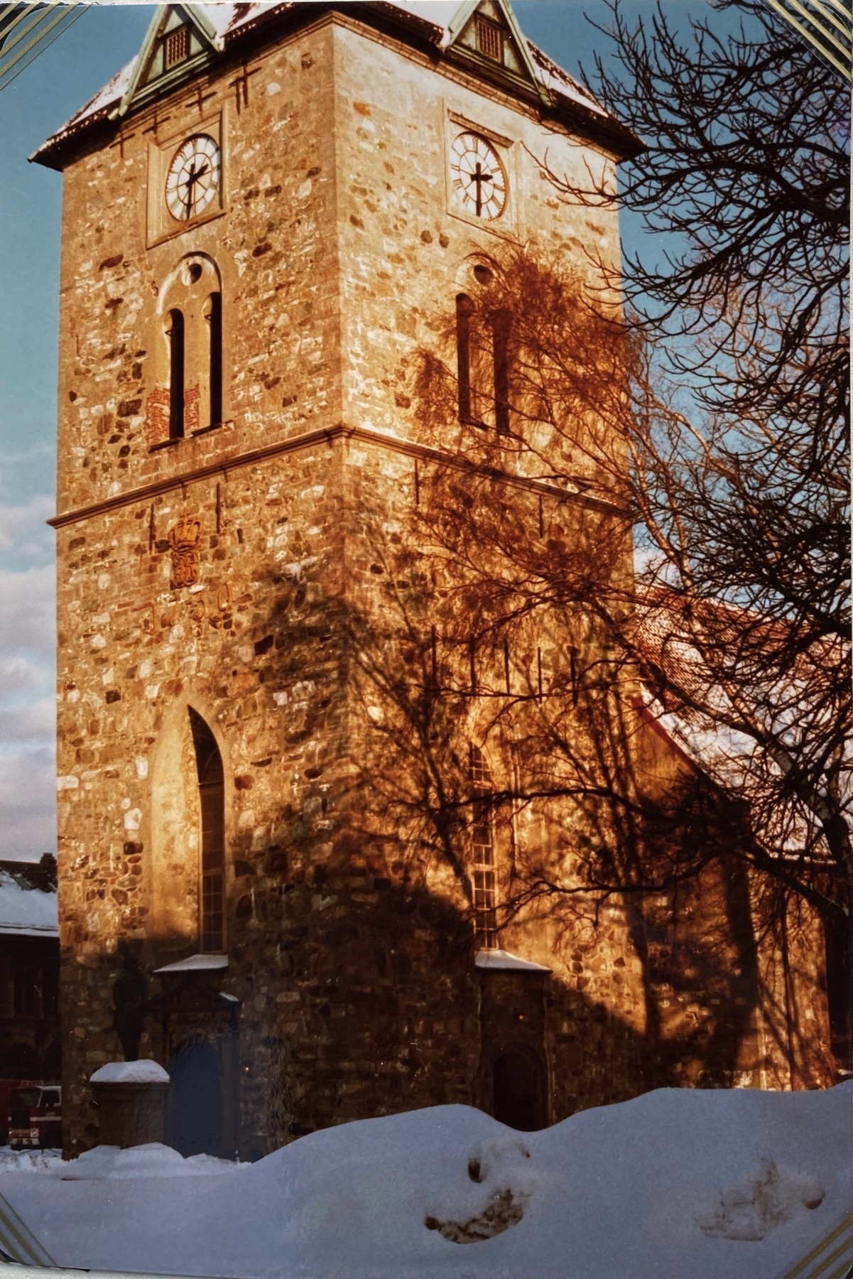 A church in Trondheim — tower.