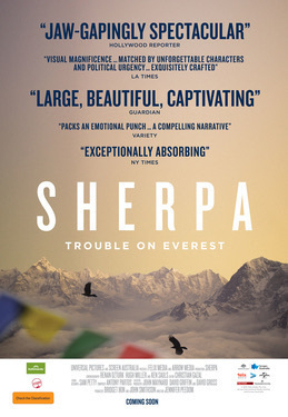 Sherpa movie poster. 