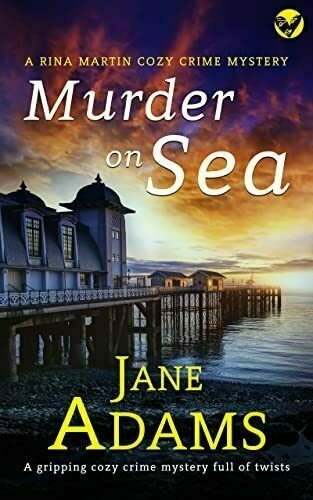Book cover: Murder on Sea. 