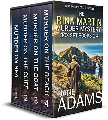 Book cover: The Rina Martin Murder Mystery Box Set Books 1-4. 