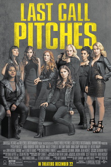 Pitch Perfect 3 movie poster. 