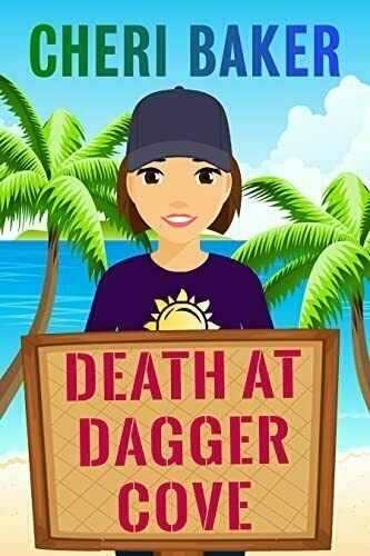 Book cover: Death at Dagger Cove. 