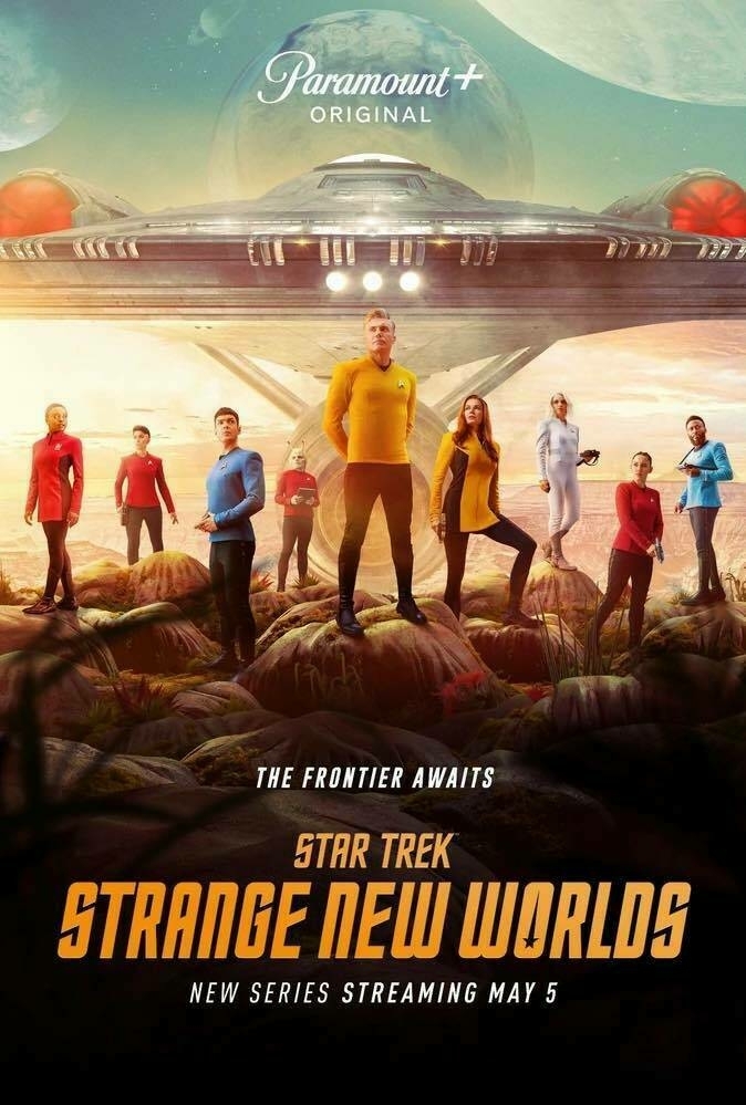 Star Trek: Strange New Worlds poster. 