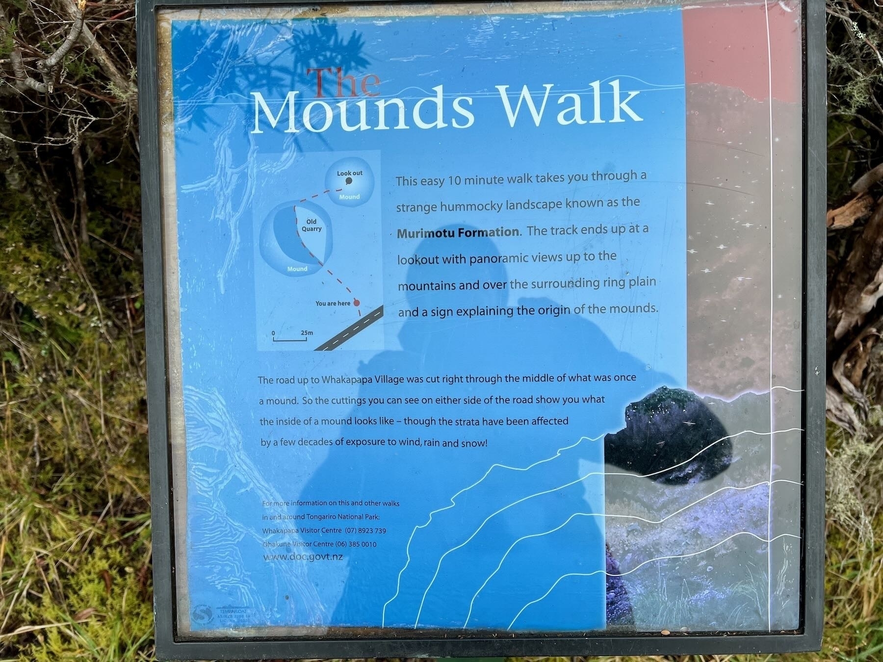 Sign: the Mounds are a Murimoto Formation. 