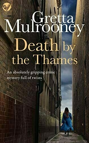 Book cover: Death by the Thames. 