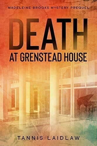 Book cover: Death at Grenstead House. 