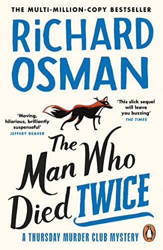 Book cover: The Man Who Died Twice. 