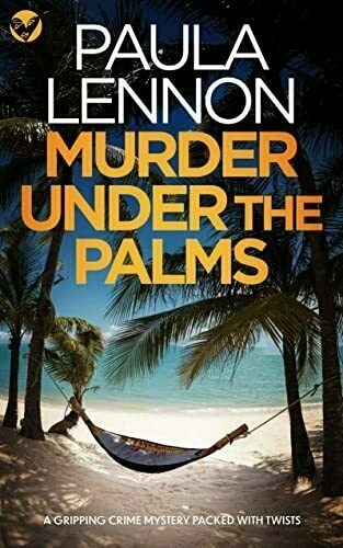 Book cover: Murder Under the Palms. 