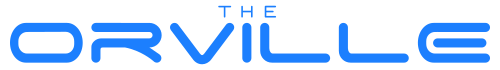 The Orville logo. 