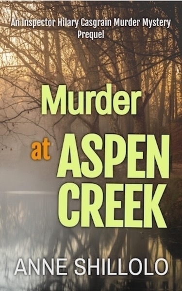 Book cover: Murder At Aspen Creek. 