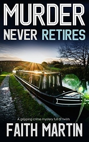 Book cover: Murder Never Retires. 