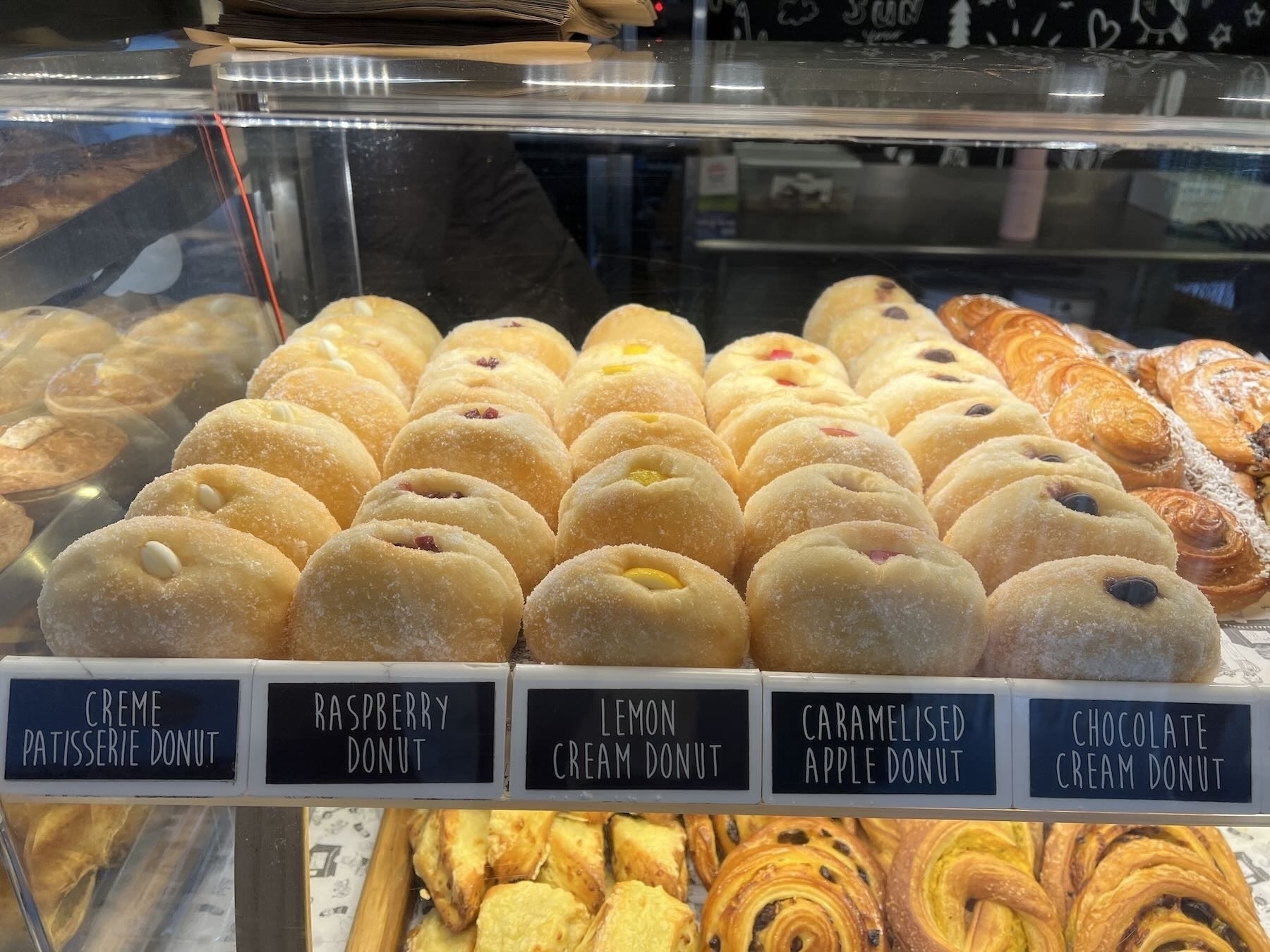 A selection of donuts. 