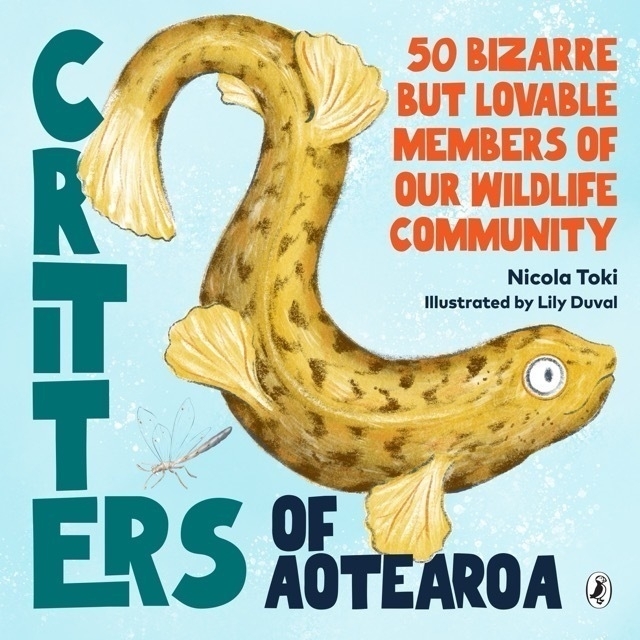 Book cover: Critters of Aotearoa. 