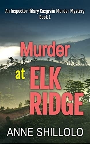 Book cover: Murder at Elk Ridge. 