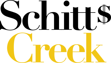 Schitt's Creek logo.