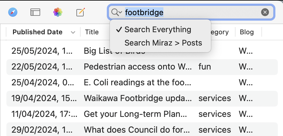 At last I can narrow my search to just one blog.