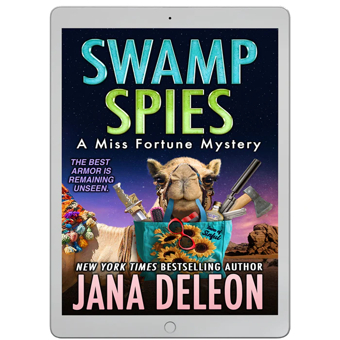 Book cover: Swamp Spies. 