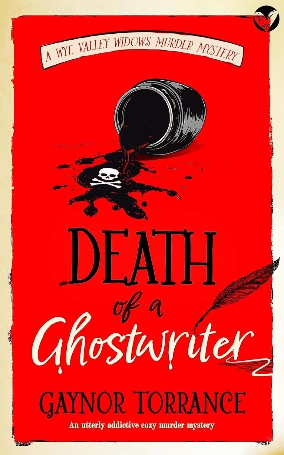 Book cover: Death of a Ghostwriter.