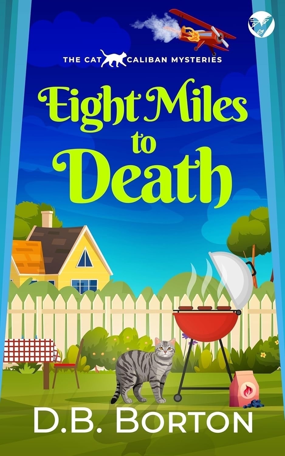 Book cover: Eight Miles to Death.