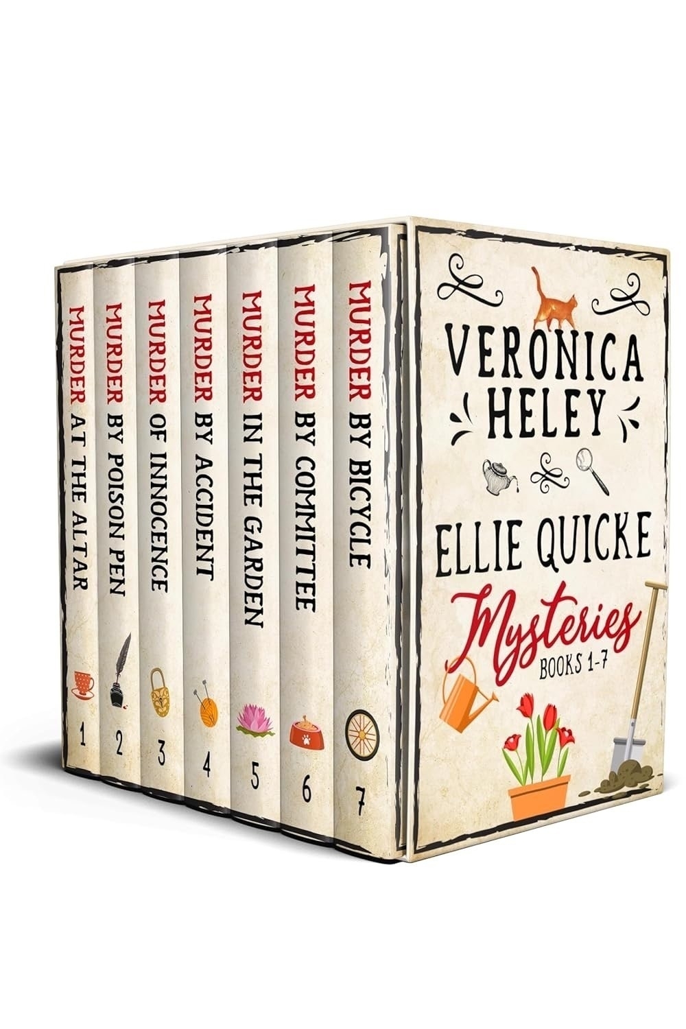 Book cover: Ellie Quicke Mysteries.